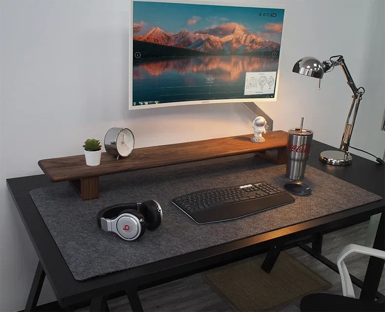 Wool Felt Cushion Large Mouse Pads Gaming Computer Xxl Desk Mat Table Keyboard Laptop Desk Non-slip Deskpad Home Office Mousepad