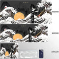Personalized Art Gaming Mouse Pad Gamer Large Mouse Mat Great Wave Big Mouse Pads Pc Computer Mousepad XXL Laptop HD Desk Mats