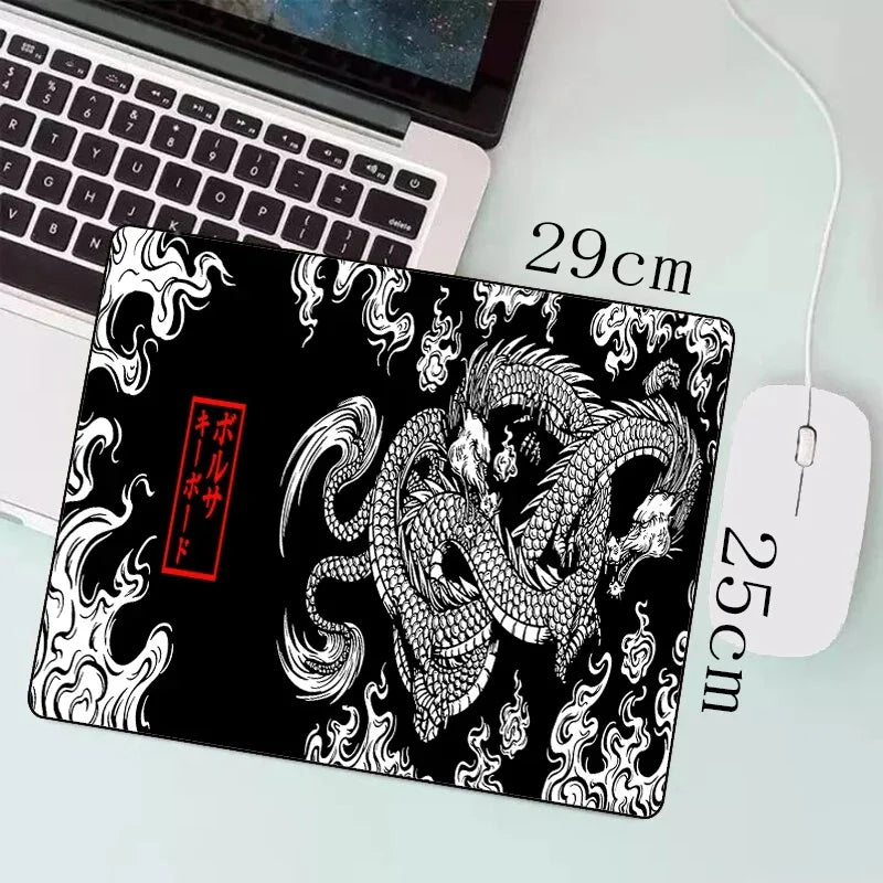 Japanese Dragon  Gaming Mousepad Speed Desk Mat Anime Theme Keyboard Gamer Mouse Pad for Esports