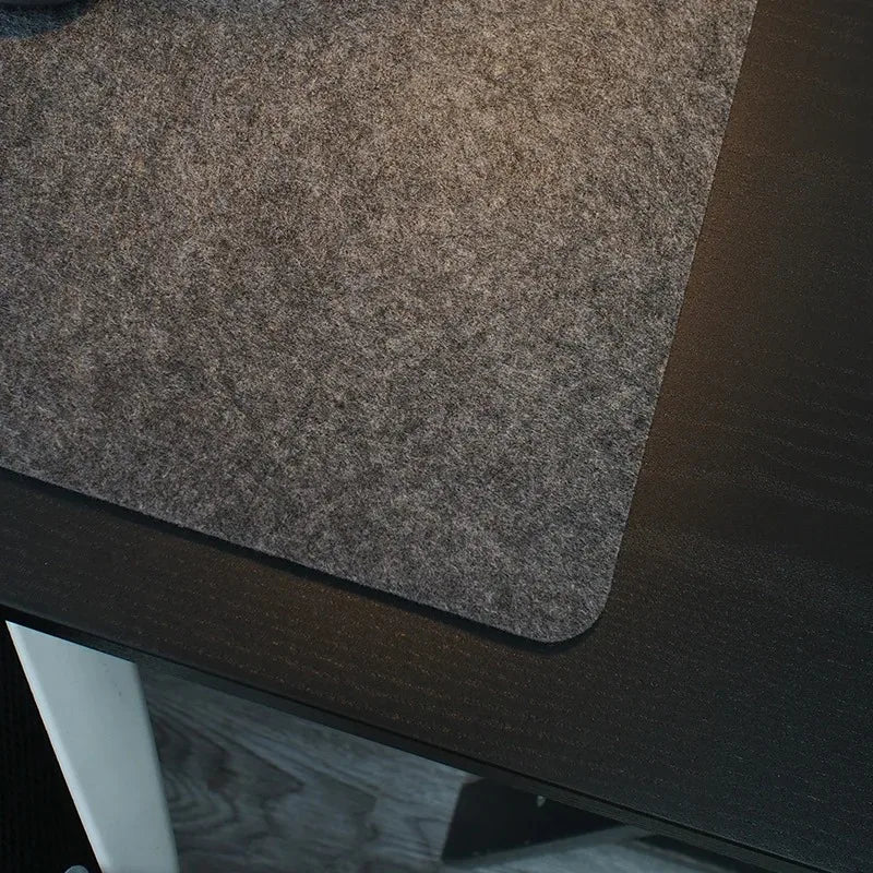 Wool Felt Cushion Large Mouse Pads Gaming Computer Xxl Desk Mat Table Keyboard Laptop Desk Non-slip Deskpad Home Office Mousepad