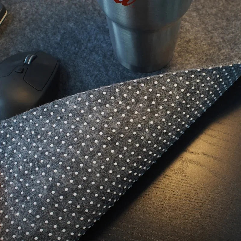 Wool Felt Cushion Large Mouse Pads Gaming Computer Xxl Desk Mat Table Keyboard Laptop Desk Non-slip Deskpad Home Office Mousepad